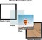 8x8 Picture Frame Set of 4 Black for Wall Hanging or Tabletop, Wall Mounting Horizontally or Vertically, 8 x 8 Square Wall Gallery Poster Photo Frame with Shatter Resistant Plexiglass, 4 Pack, Black